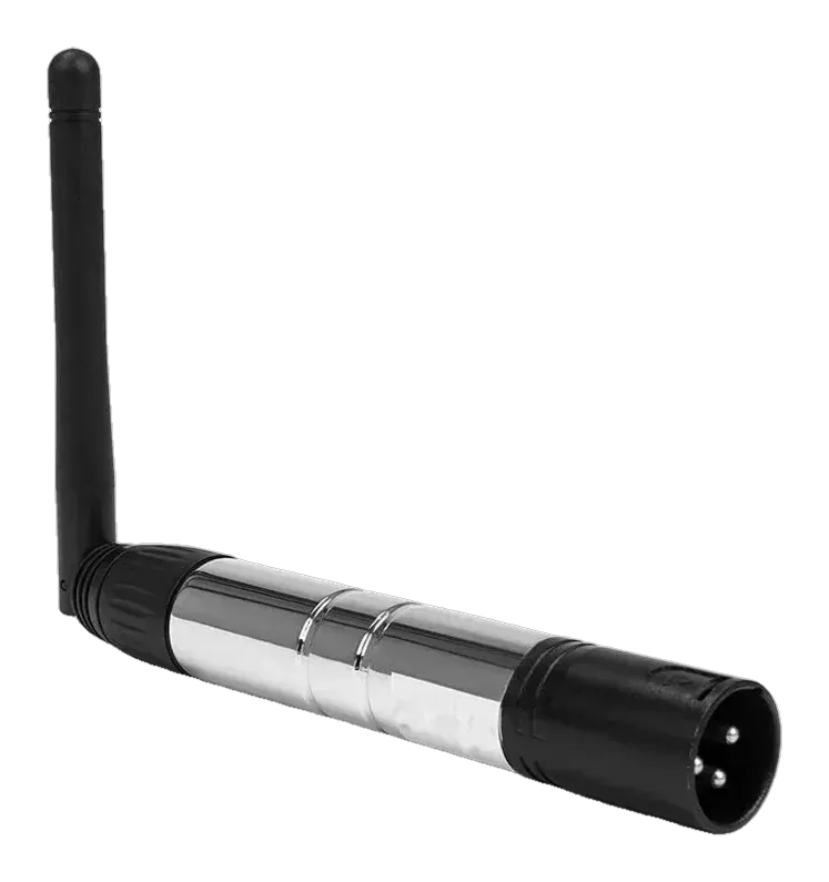 Беспроводной передатчик Wi-DMX 2.4ГГц, XLR M (папа) 3-pin