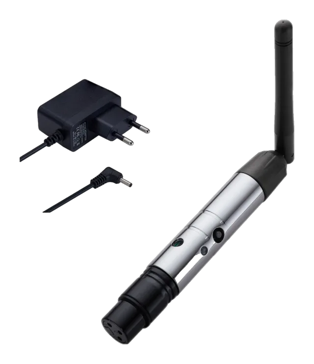 Беспроводной приемник Wi-DMX 2.4ГГц, XLR F (мама) 3-pin