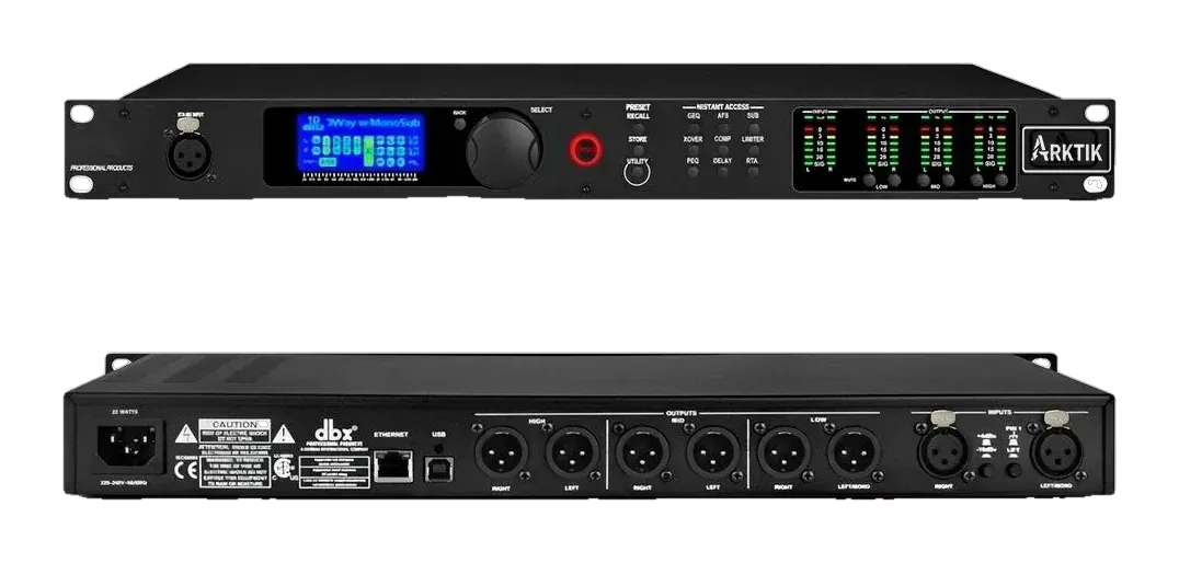 Цифровой управляющий процессор профессиональный Arktik Axis DSP15