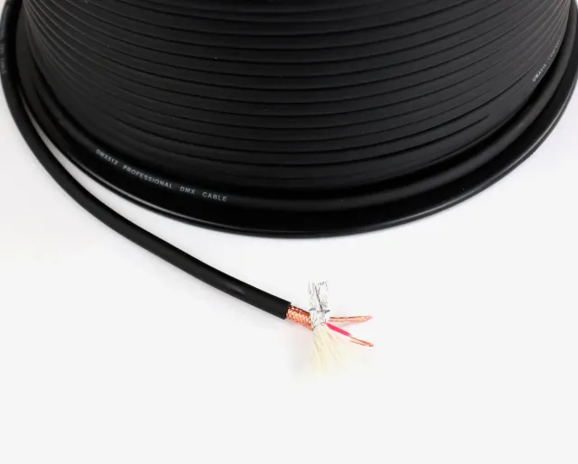 Кабель для передачи DMX-сигнала Vershina Pro DMXLINK 100, бухта 100м