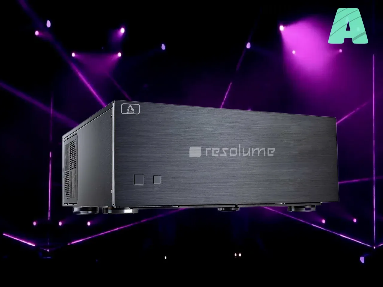Мультимедийный сервер на основе Resolume 7 Arktik LT5